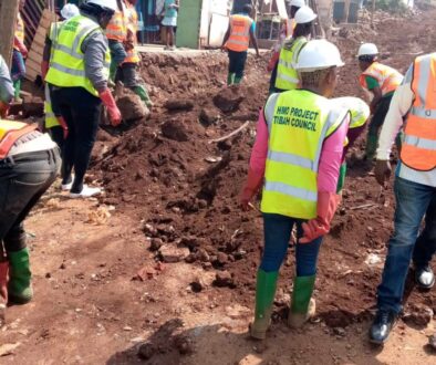 ONGOING PROJECT, ECOLOGICAL PAVEMENT FROM ENS STREET UP TO AGRIC ROAD- NDIKUM STREET, PACIFIC STREET UP TO GOVERNMENT SCHOOL JUNCTION USING THE LABOR BASED APPROACH HIMO IN TUBAH COUNCIL.